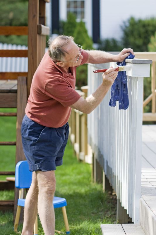 Deck Furniture Painting
