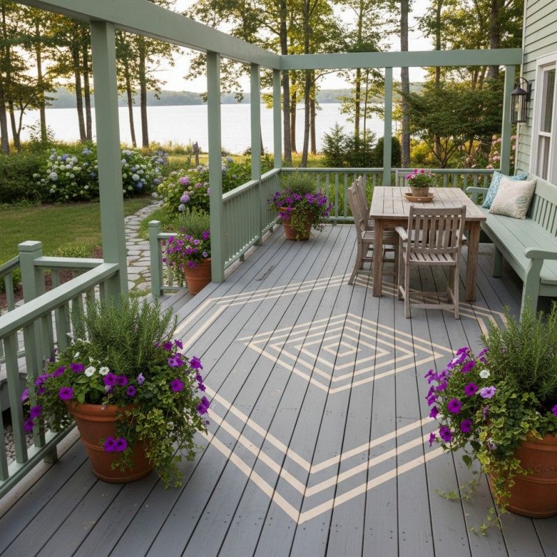 Deck Furniture Painting