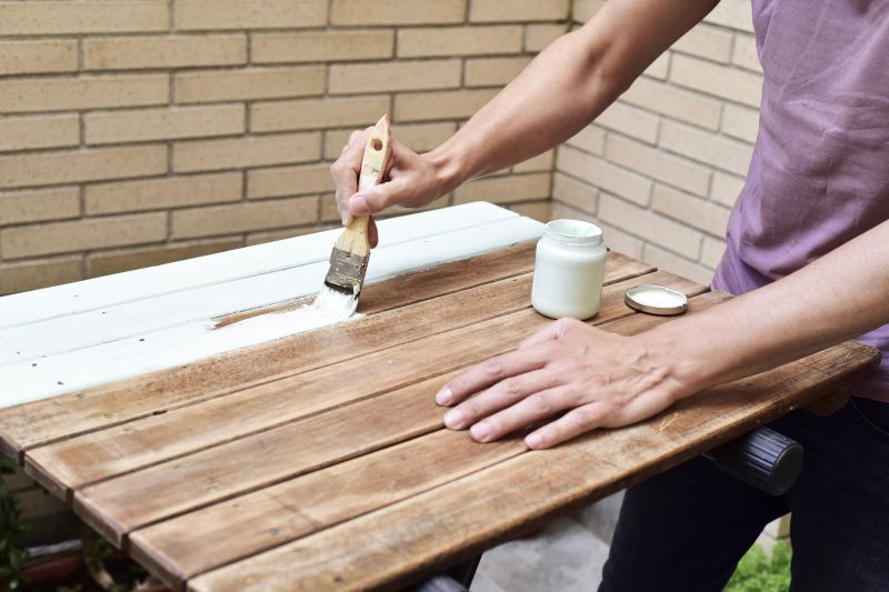Deck Furniture Painting