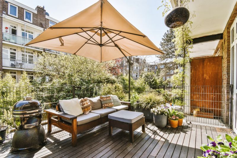 Color-Coordinated Patio Set