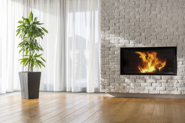 Fireplace Limewashing